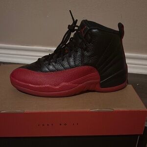 Black and Red High-Top Sneakers